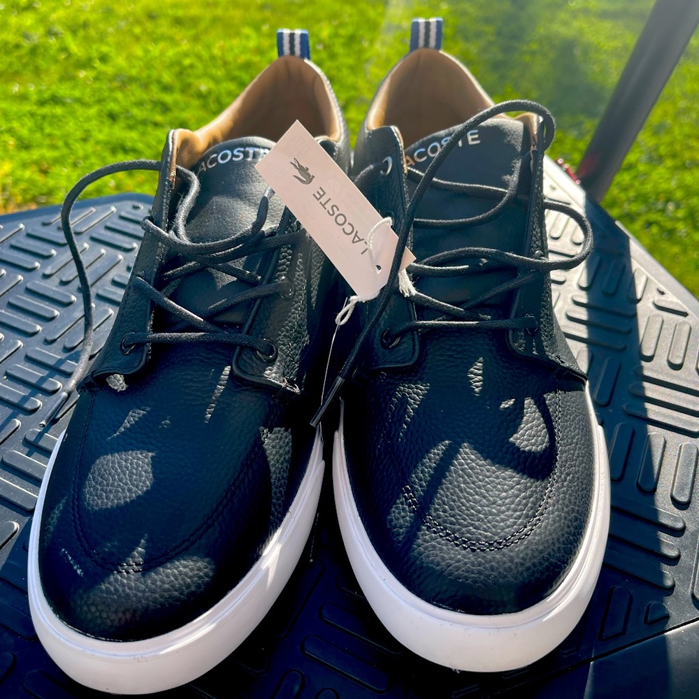 Lacoste Ortholite Leather Sneakers - Never Worn, With Tags